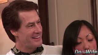 Loving Cuck Lets His Hot Asian Wife Gaia Fuck a Stud