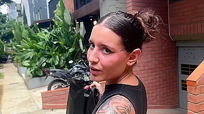 Small Perky Tits Tattooed Argentinian Slut Fucked Hard After A Trip To The Sex Shop